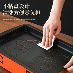 Alcohol Stove Warming Tray Rectangular Heating <b>Rack</b> For Barbecue Restaurant Home Use With Alcohol Fuel - Product Image 3