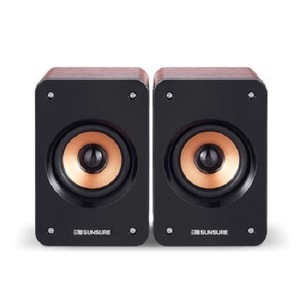 2.0 Máy Tính Để Bàn Chơi Game Loa 35Mm Có Dây Bằng Gỗ Màn Hình Với Điều Khiển Âm Lượng 2.0 Khuếch Đại Receiver Studio Màn Hình - Product Image 1