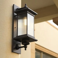 Vente flash - Applique murale décorative fantaisie pour intérieur et extérieur, IP65, montage en surface, style européen moderne, lampe murale LED pour extérieur