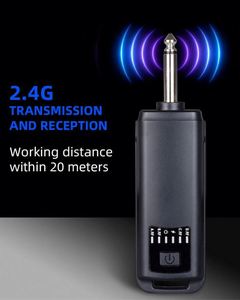 Micrófono Inalámbrico Recargable Universal 4 en 1 D100+ N24 2.4G para Actuaciones Profesionales en Escenario, Karaoke, Iglesia, Conferencias - Product Image 6