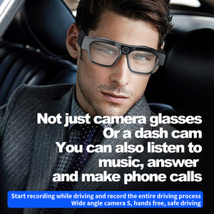 Gafas Inteligentes 4K con Bluetooth, Asistente de IA, Navegación AR, 256G, <span class=keywords><strong>Lentes</strong></span> de Miopía Reemplazables, Cámara <span class=keywords><strong>3D</strong></span> Ultra Clara, Diseño Elegante - Product Image 5