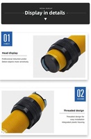 Capteurs de proximité photoélectriques E3F-DS30C2 NPN NO NC Capteur à faisceau Faible coût