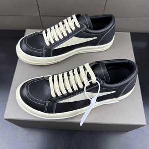 Zapatillas Rick de Alta Calidad con Suela Gruesa, Retro, de Corte Bajo, de Gamuza, Estilo Owens, Casuales, Antideslizantes y Resistentes al Desgaste, para Skate - Product Image 3