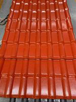 Lámina de Techo de Resina Sintética ASA Resistente al Calor, Acero y PVC para Hoteles y Villas, Estilo de Diseño Tradicional, Disponible en Stock