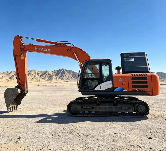 Nice Condition Used Hitachi ZX200-5G ZX200 Crawler Excavator High Cost-effective