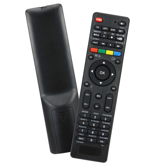 Contour 3 Universal Remote Control TV - Control of 3 Devices - TV/ Smart TV Set Top Box DVD Blu-ray and Audio Devices