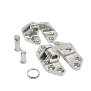 Charnière robuste en acier inoxydable, charnière papillon, accessoires de quincaillerie pour camping-car de type rabattable - Product Image 1