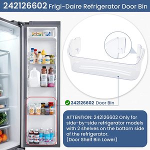 Repuesto Mejorado 242126602 de Plástico de 2.0mm, Duradero y Ecológico, para el Estante de la Puerta del Refrigerador, Compatible con Frigi.daire Home - Product Image 5