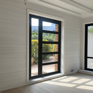 <span class=keywords><strong>Porte</strong></span> battante française en aluminium à vitrage isolant, style moderne, <span class=keywords><strong>avec</strong></span> couleurs et grilles personnalisées pour projets <span class=keywords><strong>de</strong></span> construction - Product Image 1