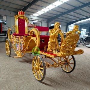 عربة كهربائية عالية الأداء للنحت الملكي لمشاهدة معالم المدينة الزفاف بلا حصان للبيع - Product Image 2