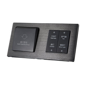 Système de contrôle de <span class=keywords><strong>chambre</strong></span> <span class=keywords><strong>d</strong></span>'<span class=keywords><strong>hôtel</strong></span> Greentech, interrupteur intelligent avec panneau tactile, matériau PC durable, étanche et design rétro - Product Image 4