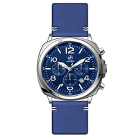 Montre-bracelet à quartz au style décontracté, boîtier fin et léger, cadran texturé tendance, bracelet ajustable, facile à assortir au quotidien
