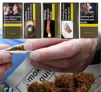 Bolsa de Embalaje de Tabaco Vacía Personalizada al por Mayor con Cierre de Cremallera de 50 g, Bolsa de Plástico para Tabaco de Liar a Mano