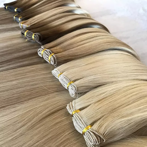 Extensiones de Cabello Natural Ruso de Alta Calidad de Jasmine Factory, Cabello Remy con Cutícula Alineada, Liso y Ligero para Balayage - Product Image 3