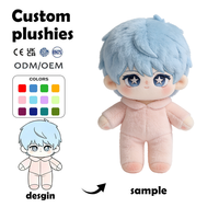 Fabricants CE OEM ODM, peluches en coton mignonnes de haute qualité, poupées Kpop, figurines en peluche de super stars, jouets en peluche personnalisés