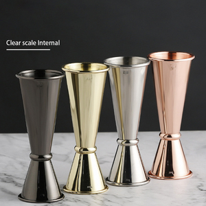Jigger Personalizado para Bar, Jigger de Acero Inoxidable con Diseño Japonés, Vaso Medidor Doble para Bebidas Espirituosas, para Bartender - Product Image 2