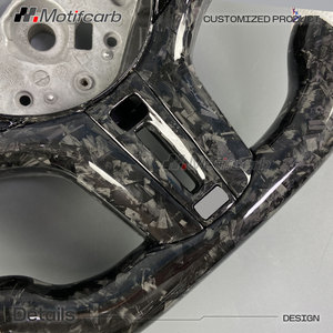 Volante LED de fibra de carbono forjado personalizado para BMW Serie 3 5 G01 G21 G22 G20 G26 G30 G31 X3 X4 M2 M3 F90 F91 2018-2024 - Product Image 5
