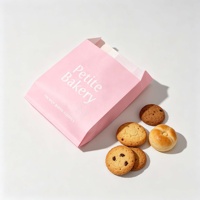 Sacs à biscuits en papier sulfurisé avec logo personnalisé, qualité alimentaire, petits emballages pour boulangerie, pochettes pour desserts, café à emporter
