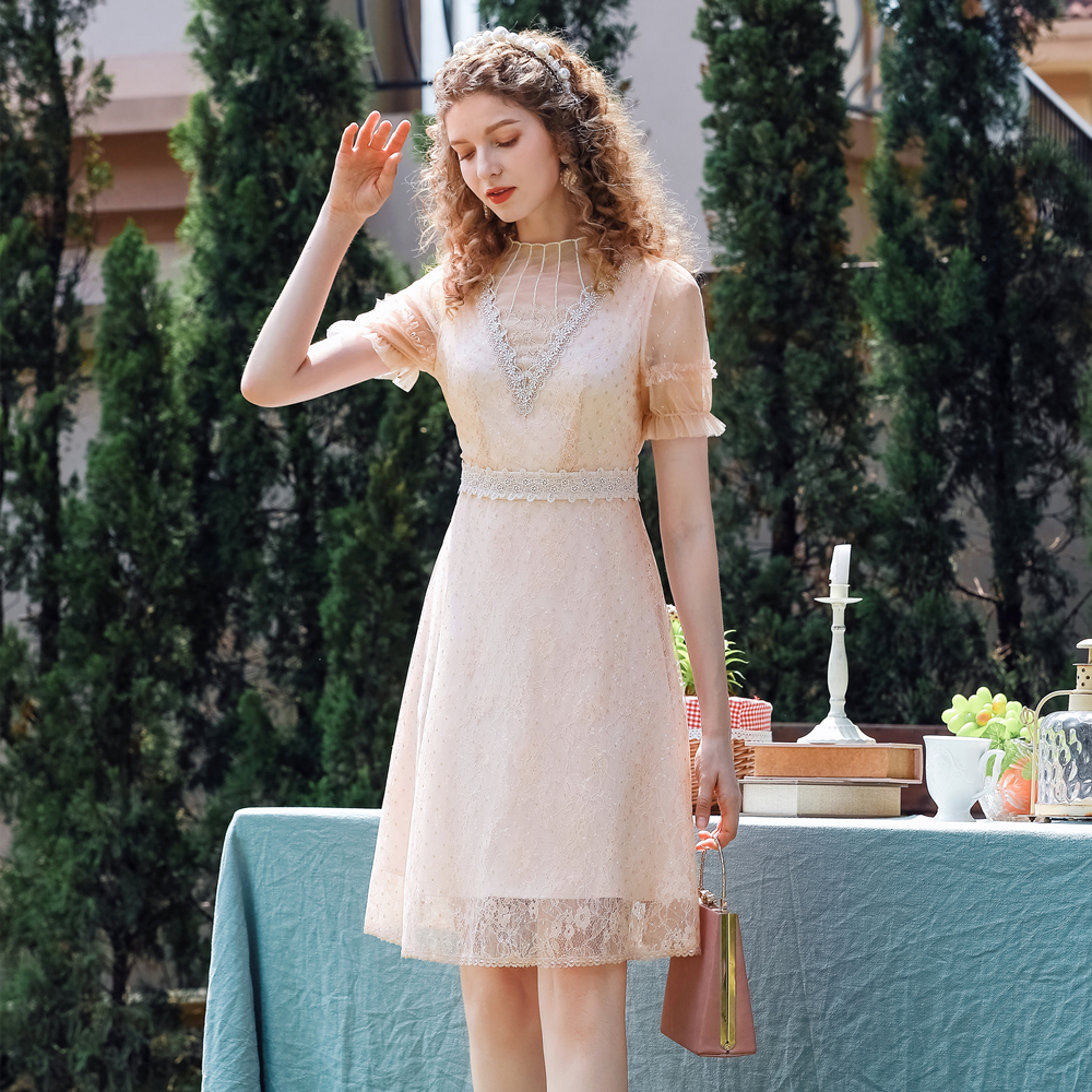 white christmas dresses Pink Net Maxi Dress main image 0