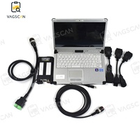 Outil de diagnostic pour camions lourds VOCOM II 88894200, Vocom2 avec ordinateur portable CF C2, outil de diagnostic OBD II pour camions VOCOM 2