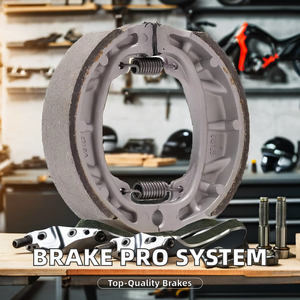 Yamaha <span class=keywords><strong>Virago</strong></span> 750 <span class=keywords><strong>1993</strong></span>, zapatas de freno de rueda trasera de motocicleta para modelos CG150 YYW TMX155 AG100 Honda Bajaj TVS, Etc. - Product Image 2