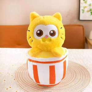 Peluche Garfield de haute qualité personnalisable pour machine à griffes, vente en gros à prix abordable, rembourrage en coton PP, jouet anti-stress - Product Image 1