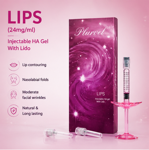PLURVEL - Remplisseur dermique pour les lèvres à label privé longue durée - 10 ml - Pour l'<span class=keywords><strong>augmentation</strong></span> et la restauration du volume <span class=keywords><strong>des</strong></span> lèvres - Vente en gros - Product Image 1