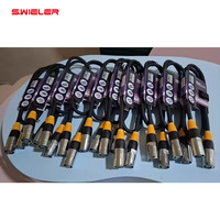 SWIELER Hochwertiges Flexibles Ethercon-Kabel RJ45 Cat6 STP UTP Doppelt Abgeschirmtes Modulares LED-Videowand-Panel-Schrank-Patchkabel