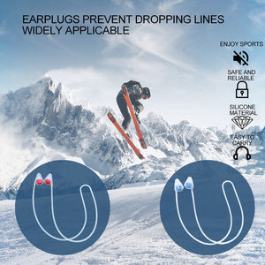 Neue magnetische <span class=keywords><strong>Lanyard</strong></span> <span class=keywords><strong>Neck</strong></span> Strap Anti-Loss-Silikon-Ohr stöpsel zur Geräusch reduzierung und Schall dämmung - Product Image 2