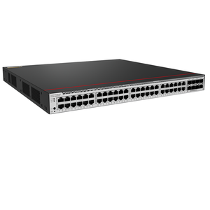 Commutateurs d'accès S5735-S48T4X 98010941, 48 ports 10/100/1000BASE-T + 4 ports 10GE SFP+, commutateur Gigabit fibre optique - Product Image 1