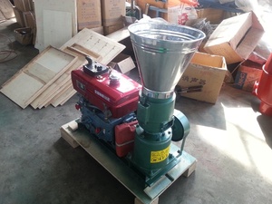 Plante pour olivier Luzerne Bois de chauffage Bois de chauffage <span class=keywords><strong>Pellet</strong></span> Making Machine Elect-start Diesel Engine - Product Image 4