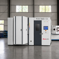 Machine de revêtement PVD à haute aspiration AsiaLink, système de placage ionique multi-arc pour fixations, boulons et écrous automobiles