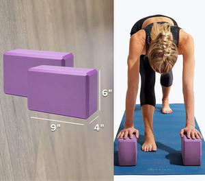 Blocs <span class=keywords><strong>de</strong></span> yoga et <span class=keywords><strong>de</strong></span> Pilates durables, antidérapants, légers, en <span class=keywords><strong>mousse</strong></span> EVA, à prix avantageux, <span class=keywords><strong>pour</strong></span> la salle <span class=keywords><strong>de</strong></span> sport - Product Image 6
