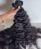 Fournisseur de mèches de cheveux naturels vietnamiens et indiens de haute qualité, extensions de cheveux humains doublement étirés, mèches de cheveux vierges à cuticules alignées