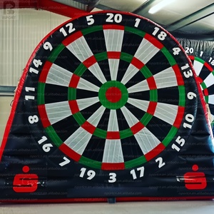 Cible géante gonflable réutilisable pour fléchettes collantes, jeu de fléchettes de football gonflable pour festivals/promotions d'événements/publicités/fêtes/clubs - Product Image 2