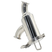 Filtre coudé 2 pouces 400 Mesh en acier inoxydable 304 316L Honey Tri Clamp Y-Type Filtre coudé