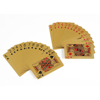 Cartes à jouer personnalisées en gros, cartes de poker en plastique durables, adaptées aux rassemblements familiaux