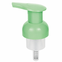 Dispensador de Plástico Personalizado con Bomba de Espuma de Doble Color Azul y Rosa, Diseño de Tapa de Cúpula 40/410 para Limpiador Facial