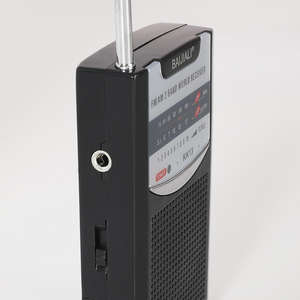 Portable FM/AM Dual Band World <b>Receiver</b> Radio Telescopic Antenna – Compact Analog Tuning for Travel, Study & Emergency Backup - Product Image 6