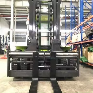 Carretilla elevadora Container Mast 3ton Fork Lift diesel Carretillas elevadoras baratas con abrazadera de barril de cilindro de elevación de cabina - Product Image 3