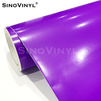 Rollo de Vinilo de PVC para Plotter de Corte, Material para Carteles de Exterior de 24 y 48 Pulgadas, Color Puro Brillante o Mate, Adhesivo Permanente