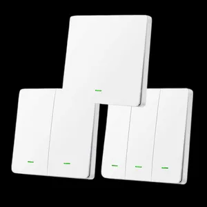 Excellent compensation home electrical wall switch and socket smart switches board for wall