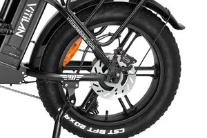 Vélo électrique hybride VITILAN U7 48V 20Ah avec batterie, pneus larges, pour ville et montagne, vitesse 45 km/h, en stock UE - Product Image 4