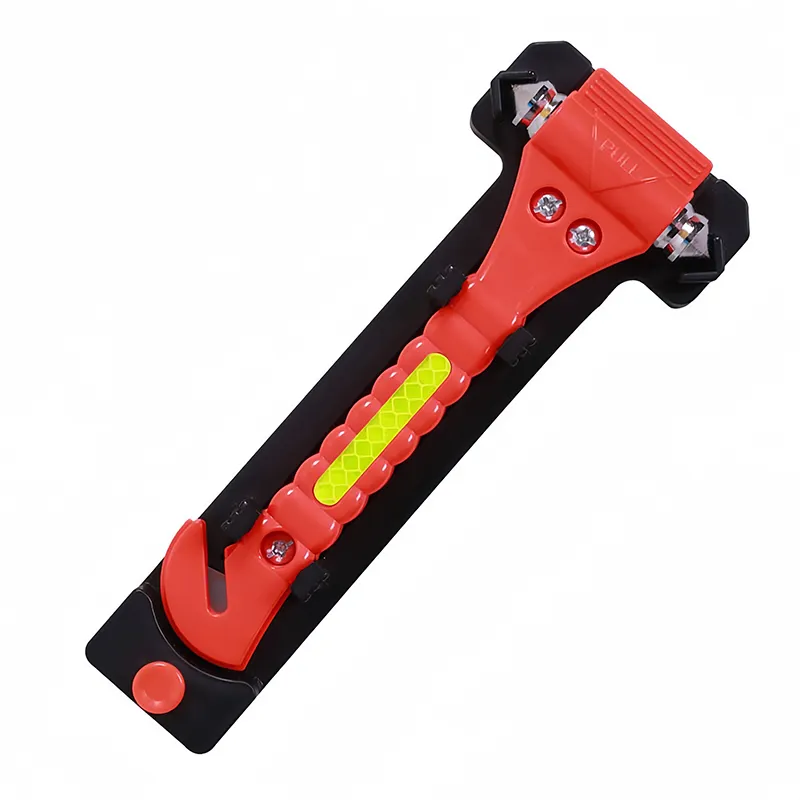 MESOROCK Car Safety Tool Safety Hammer Window Breaker Custom with Light Reflective Tape Car Safety Hammer