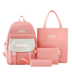 Nouveau <span class=keywords><strong>sac</strong></span> à <span class=keywords><strong>dos</strong></span> scolaire de grande capacité à la mode fermeture à glissière en tissu Oxford hydrofuge étanche <span class=keywords><strong>pour</strong></span> les élèves de la 5e à la 6e année - Product Image 6