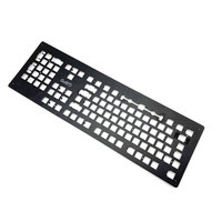 Clavier mécanique CNC multicolore anodisé sur mesure, base en aluminium, claviers CNC pour boîtier, prototypage rapide, métal, cuivre, aluminium