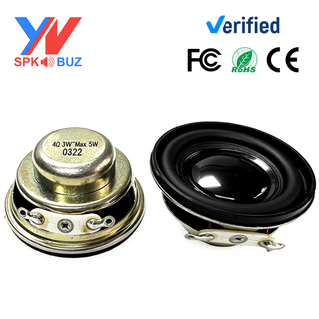 1.5-inch 40MM 4Ω3W 16Core Dual Internal Magnetic Multimedia Speaker Factory Custom Full-range Hi-Fi Sound Speaker Accessories CE
