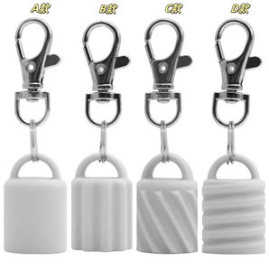 Новые идеи для продуктов 2026: Красочный бальзам для губ в силиконовом мини-флаконе с крышкой-брелоком для ухода за кожей - Product Image 3