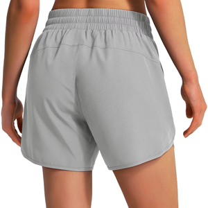 Shorts de sport pour femme Most Wanted, séchage rapide, légers, pour l'entraînement, taille ajustable, poches doubles zippées, confortables, fendus - Product Image 3