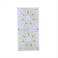 Carte de circuit imprimé pour ventilateur de plafond DVR à base en aluminium LBD0180 290*127MM 22C3B, carte de circuit imprimé pour onduleur solaire